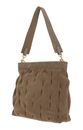 COCCINELLE Marquise Goodie Suede Shoulderbag New Taupe