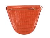 COCCINELLE Josephine Croco Crossbody Chestnut