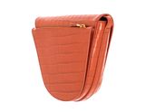 COCCINELLE Josephine Croco Crossbody Chestnut