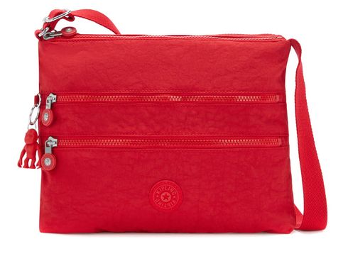 kipling Basic Eyes Wide Open Alvar Medium Shoulderbag Red Rouge