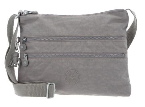 kipling Basic Eyes Wide Open Alvar Medium Shoulderbag Grey Gris