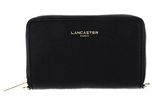 LANCASTER Delphino Zip Around Wallet Noir