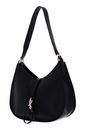 LANCASTER Foulonne Double Hook Hobo Bag Noir