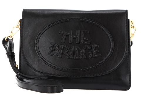 THE BRIDGE Penelope Crossbody Bag Nero / Oro