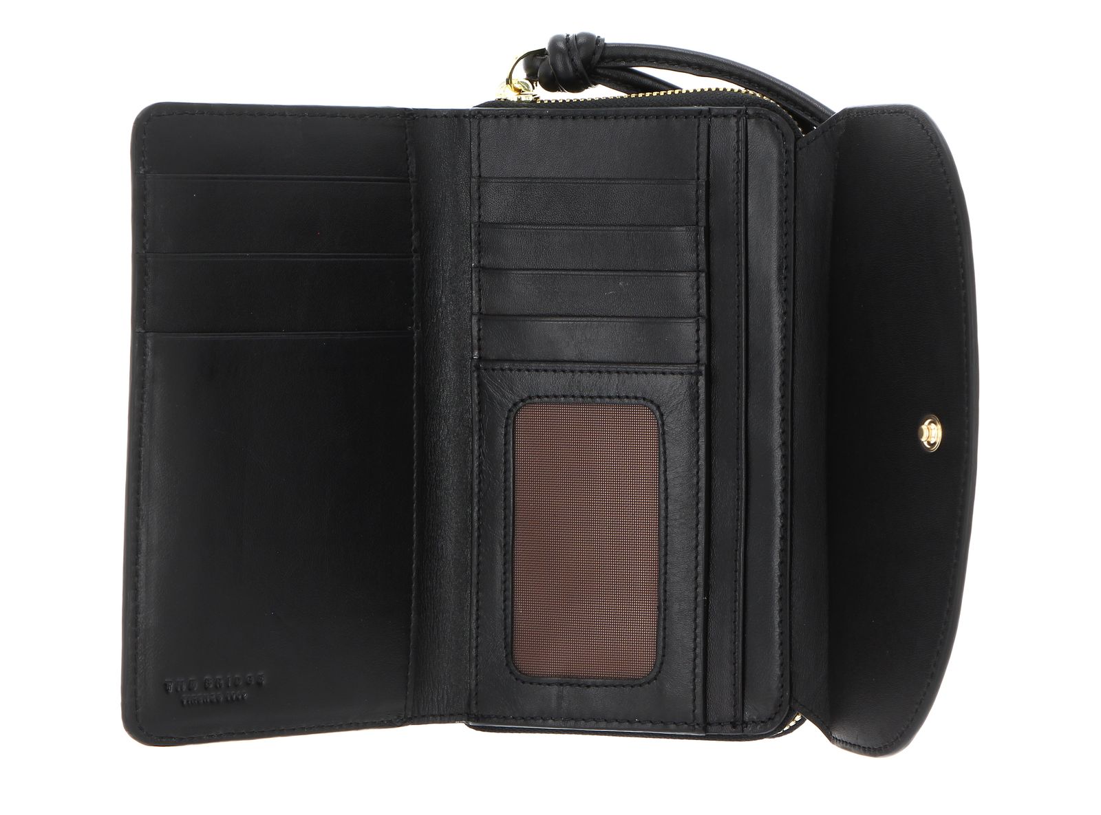 THE BRIDGE Camilla Ladie's Wallet Nero / Oro