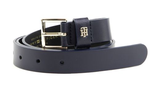TOMMY HILFIGER Square Buckle Belt 2.5 W80 Desert Sky