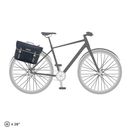 ORTLIEB Urban Commuter-Bag Two Bike Side Pannier (QL2.1) 20L - Single Ink