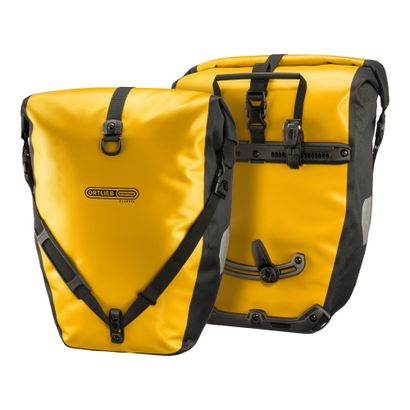 ORTLIEB Classic Back-Roller Bike Side Panniers (QL2.1) 40L - Pair Sunyellow-Black