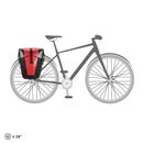 ORTLIEB Classic Back-Roller Pro Bike Side Panniers (QL2.1) 78L - Pair Red-Black ORTLIEB Classic Back-Roller Pro Bike Side Panniers (QL2.1) 78L - Pair Red-Black