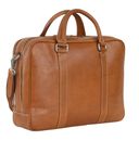 LEONHARD HEYDEN Bergamo Zipped Briefcase 2 Light Brown LEONHARD HEYDEN Bergamo Zipped Briefcase 2 Light Brown