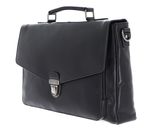 LEONHARD HEYDEN Roma Briefcase 1 Compartment Black