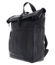 LEONHARD HEYDEN Den Haag Rucksack Rolltop 6758 Schwarz