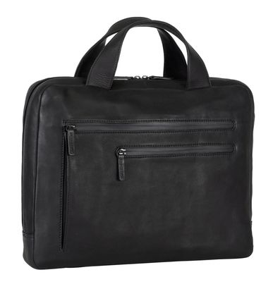 LEONHARD HEYDEN Den Haag Briefcase 1 Compartment Black