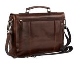 LEONHARD HEYDEN Roma Briefcase 1 Compartment Brown LEONHARD HEYDEN Roma Briefcase 1 Compartment Brown
