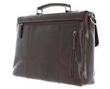 LEONHARD HEYDEN Roma Briefcase 1 Compartment Brown