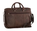 LEONHARD HEYDEN Salisbury Briefcase 2 Compartments Brown LEONHARD HEYDEN Salisbury Briefcase 2 Compartments Brown