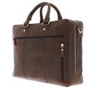 LEONHARD HEYDEN Salisbury RV-Aktenmappe 2 Fächer 7661 Rotbraun