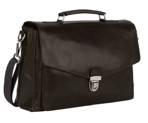 LEONHARD HEYDEN Roma Briefbag 2 Compartments Black