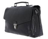 LEONHARD HEYDEN Roma Briefbag 2 Compartments Black