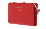 PATRIZIA PEPE Pepe City Wallet with Cell Phone Case Lipstick Red