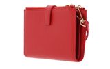 PATRIZIA PEPE Pepe City Wallet with Cell Phone Case Lipstick Red