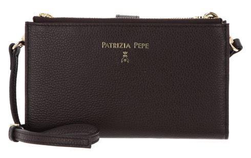 PATRIZIA PEPE Pepe City Wallet with Cell Phone Case Ebony