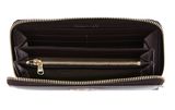 PATRIZIA PEPE Pepe City Zip Around Wallet Ebony