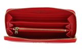 PATRIZIA PEPE Pepe City Zip Around Wallet Lipstick Red