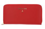 PATRIZIA PEPE Pepe City Zip Around Wallet Lipstick Red