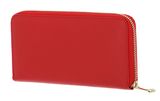 PATRIZIA PEPE Pepe City Zip Around Wallet Lipstick Red