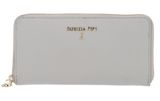 PATRIZIA PEPE Pepe City Zip Around Wallet Ice Grey