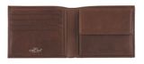 Golden Head Como Billfold Coin Wallet Brown