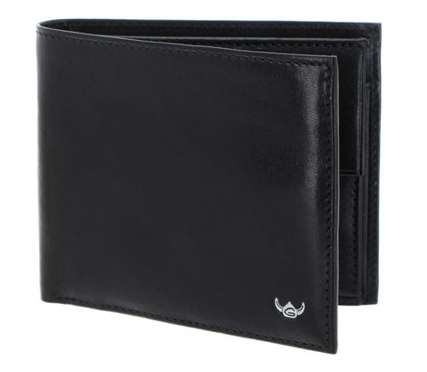 Golden Head Colorado Billfold Coin Wallet Black