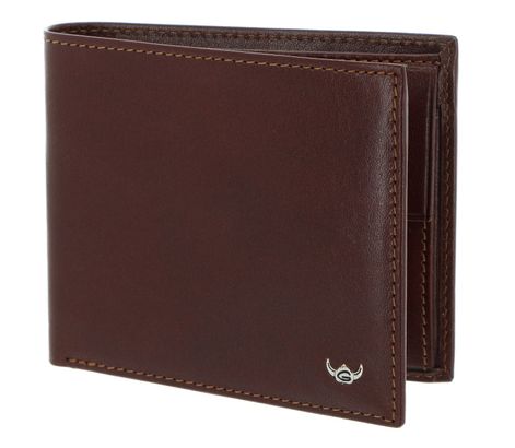 Golden Head Colorado Billfold Coin Wallet Tabacco