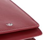 Golden Head Polo RFID Protect Billfold Coin Wallet With Large Coin Compartment Red