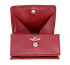 Golden Head Polo RFID Protect Billfold Coin Wallet With Large Coin Compartment Red
