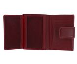 Golden Head Polo RFID Protect Ladies Purse Wallet Red