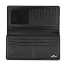 Golden Head Polo Leather Wallet Black