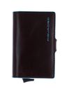 PIQUADRO B2 Double Compact Wallet Mogano PIQUADRO B2 Double Compact Wallet Mogano