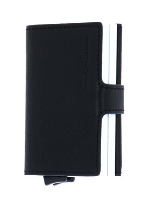 PIQUADRO B3 Double Compact Wallet Nero