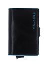 PIQUADRO B2 Double Compact Wallet Nero PIQUADRO B2 Double Compact Wallet Nero