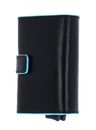 PIQUADRO B2 Double Compact Wallet Nero PIQUADRO B2 Double Compact Wallet Nero