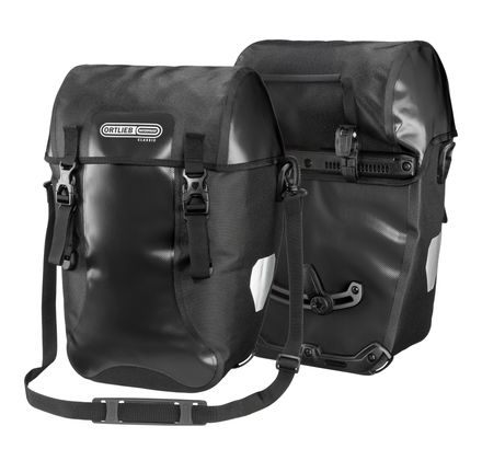 ORTLIEB Classic Bike-Packer Bike Side Panniers (QL2.1) 40L - Pair Black