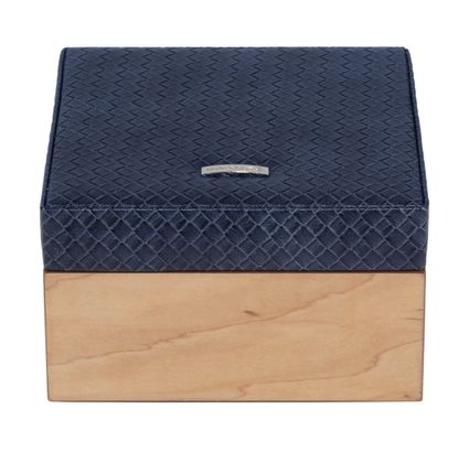 WINDROSE Wood Jewelry Box S Blue