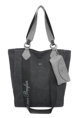 Fritzi aus Preußen Canvas Izzy02 Tote Black Fritzi aus Preußen Canvas Izzy02 Tote Black