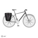 ORTLIEB Plus Back-Roller Pro Bike Side Panniers (QL2.1) 78L - Pair Granite-Black ORTLIEB Plus Back-Roller Pro Bike Side Panniers (QL2.1) 78L - Pair Granite-Black