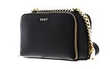 DKNY Felicia Double Zip Crossbody Blk / Gold DKNY Felicia Double Zip Crossbody Blk / Gold