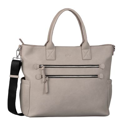 Gabor Gemma Zip Shopper L Light Grey
