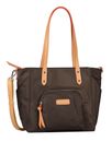 Gabor Alice Zip Shopper M Dark Brown Gabor Alice Zip Shopper M Dark Brown