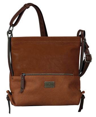 TOM TAILOR Elin Crossover Bag Cognac
